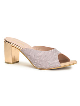 VALIOSAA - Textured Rose Gold Heels