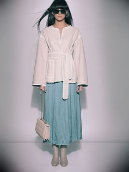 VERO MODA - Beige Solid Jacket (Set of 2)