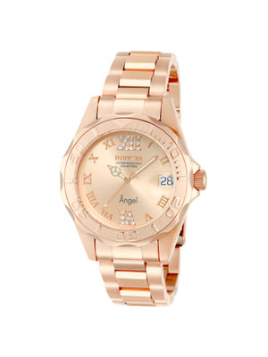 Buy Invicta Angel Women 38 mm Rose Gold Dial Watch (S) Online
