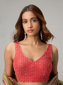 Red color option, Sold out, Currently selected