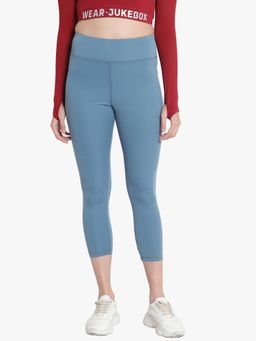 Wear Jukebox - WearJukebox Vintage Super High Waist Blue Tight