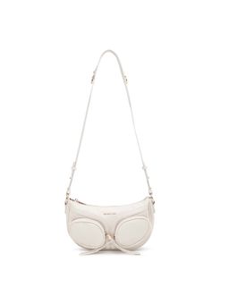 U.S. POLO ASSN. - Aria Off White crossbody Handbag with Detachable Sling Strap