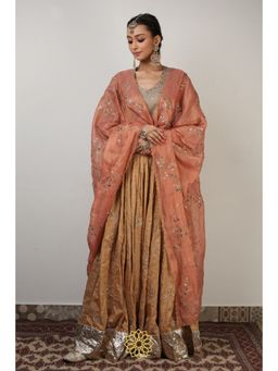 Rhua India - Multi-Colour Rysa Lehenga with Blouse and Dupatta (Set of 3)