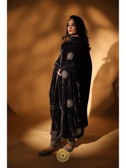 Rhua India - Brown Inaya Dushala Dupatta