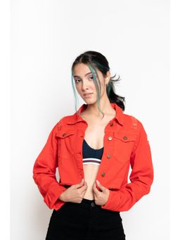 FREAKINS - Ripped Red Jacket