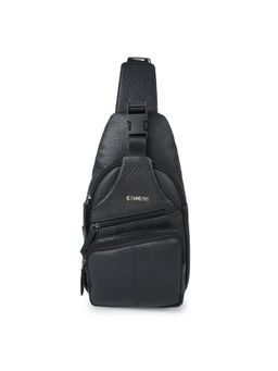 Cimoni - Black Latest Stylish Genuine Leather Crossbody Bag