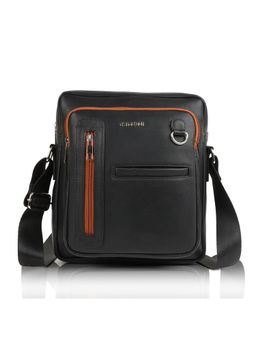 Cimoni - Black Latest Stylish Premium Genuine Leather Sling Bag