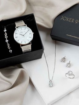 Joker and Witch - Joker & Witch Penelope Black & Silver Love Stack (M)