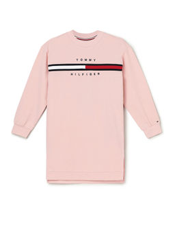 Tommy Hilfiger - Pink Solid Relaxed Dress