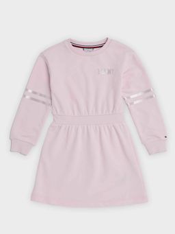 Tommy Hilfiger - Pink Solid Regular Dress