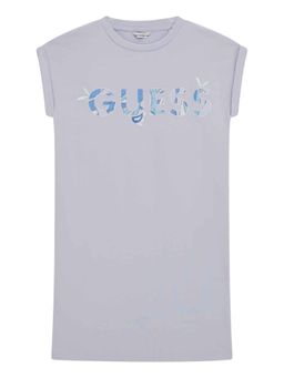 Guess - Blue Printed Regular Dress