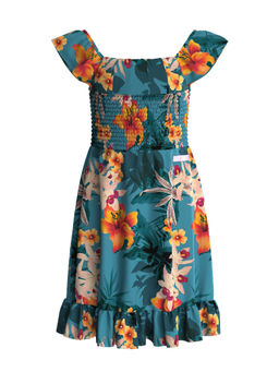 Guess - Blue Floral Regular Dress