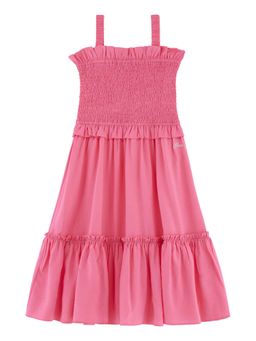 Guess - Pink Solid Regular Dress