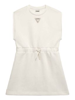 Guess - Off White Solid Regular Dress