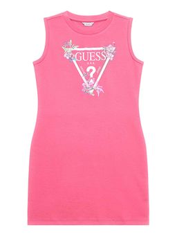 Guess - Pink Solid Regular Dress