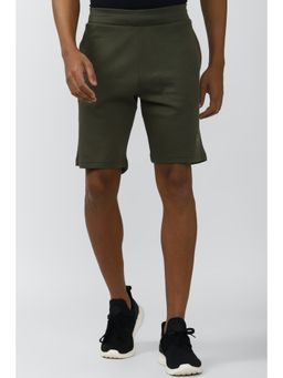 Van Heusen - Solid Green Shorts