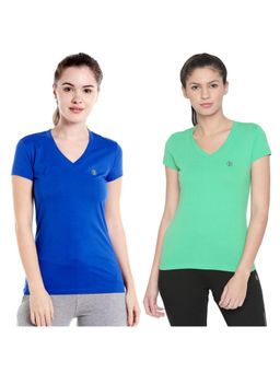 Bodycare - Bodyactive Pack Of 2 Women'S Tshirt - Multi-Color