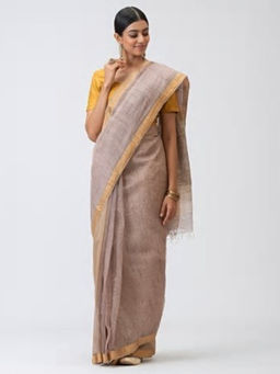Fabindia - Cotton Silk Maheswhwari Woven Sari