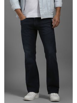 Louis Philippe - Men Navy Light Slim Fit Jeans