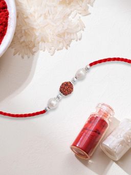 Zavya - Sacred Thread of Spiritual Protection with Rudraksh Thread Rakhi