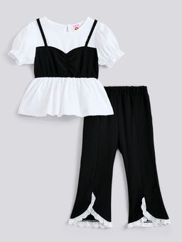 Hopscotch - 2-Piece Lace Top and Pant