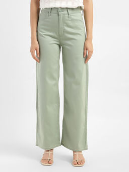 Levi's - Womens High Rise Green Jeans