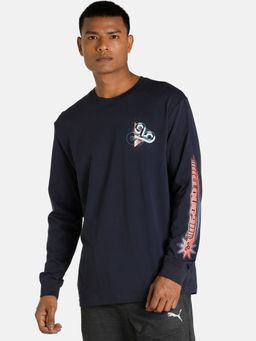 Puma - Cloud9 Longsleeve Men Blue T-shirt