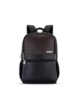 Lavie Sport - Pioneer 24L Laptop Backpack with Trolley Sleeve For Men & Women (Black/Choco) (One Size)