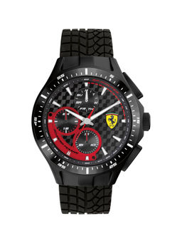 Scuderia Ferrari - RACE DAY Multifunction Black Round Dial Men's Watch - 0830860