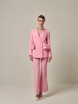 Prot Official - Baby Pink Double Breasted Blazer and Pant