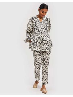 Reistor - The Monochrome Printed Co-Ord Set