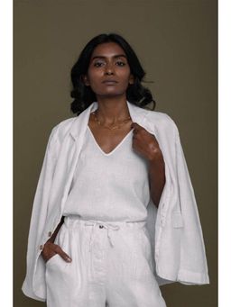 Reistor - Hemp White Blazer with Pant