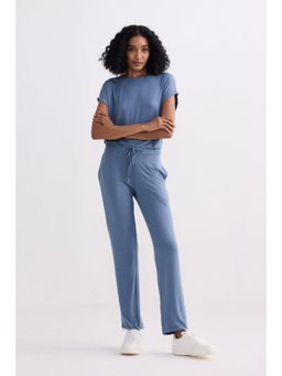 Reistor - Relaxed Tee Blue T-Shirt with Pant