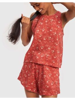 Reistor - Crimson Affair Red Top with Short