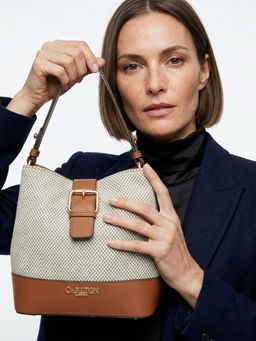 Carlton London - Women's Medium Satchel Handbag for Women - Tan