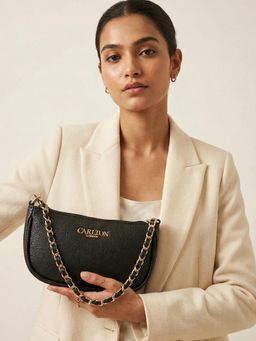 Carlton London - Women Crossbody Sling Bag - Black
