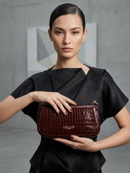 Carlton London - Women Stylish Small Shoulder Handbag - Red