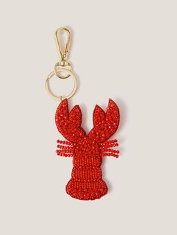 Accessorize London - Women's Red Lobster Charm