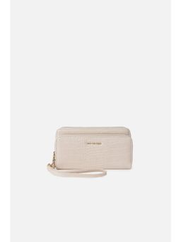 Van Heusen - Women Beige Textured Casual Wallets