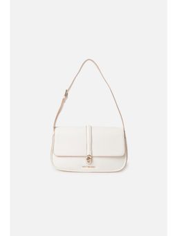 Van Heusen - Women White Solid Casual Handbag