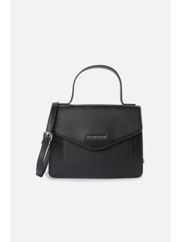 Van Heusen - Women Black Textured Casual Sling Bag