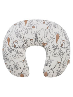 Crane Baby - Feeding & Nursing Pillow Ezra Collection Grey