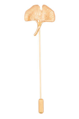The Tie Hub - Gold Flower Metal lapel Pin