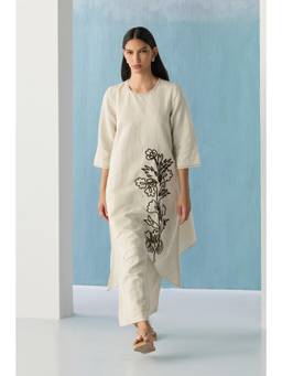 Ancestry - OFF White A-Line Kurta