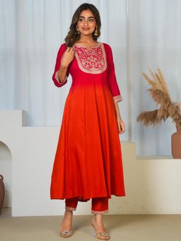ARAMYA - Poly Muslin Kurta and Pant