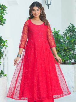 ARAMYA - Net Kurta for Women