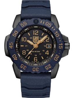 Luminox - Men Navy SEAL Foundation Black Dial Analog Watch - XS.3255.CB.NSF (M)