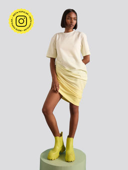 Muvazo - Sunlit Serenade Dress- Cream