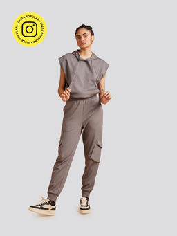 Muvazo - Silver Mist Travel Co-Ord (Set of 2)
