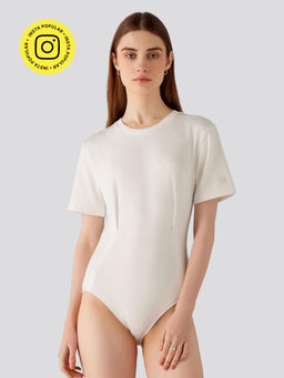 Muvazo - Summer Solstice Bodysuit - White